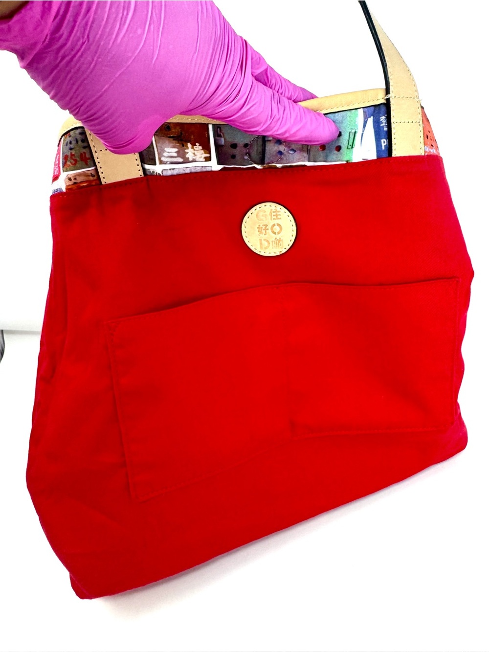 Rare G.O.D. (Goods of Desire) Hong Kong "Vintage Letterbox" Print Tote Bag – Exc - Picture 2 of 12